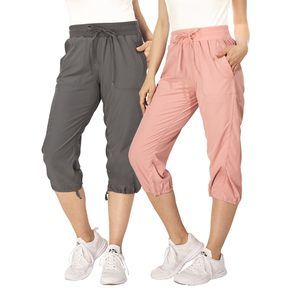NEW Ultra Performance Capri Pants for Women 2 Pack Womens Capris Hiking Capri Pa